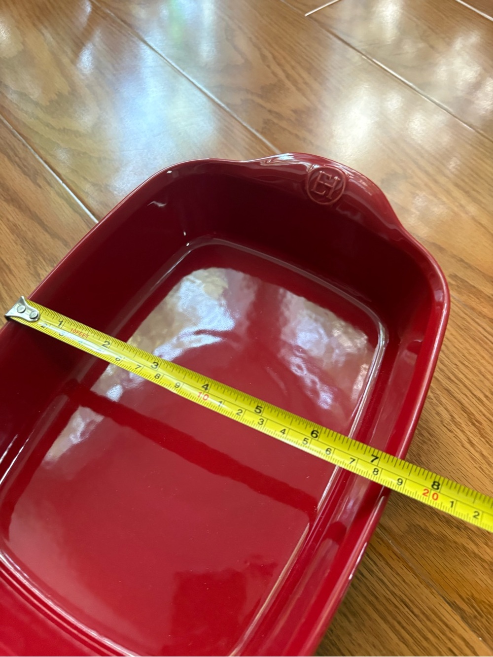 Emily Henry Red Ceramic Rectangular Baking Dish - Picture 9 of 12